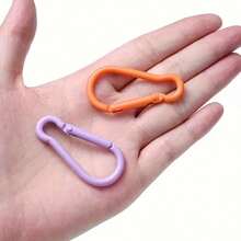 11/22pcs Aluminum Alloy Keychain Clips - Durable, Multi-Color Combination Suitable For Keys And Accessories, Lightweight And High-Quality Design, Secure Keychain | Colorful Keychains | Durable Clips, Carabiner Clips Gifts For Mother, Father, Graduation, And Teacher - Multicolor - View 3
