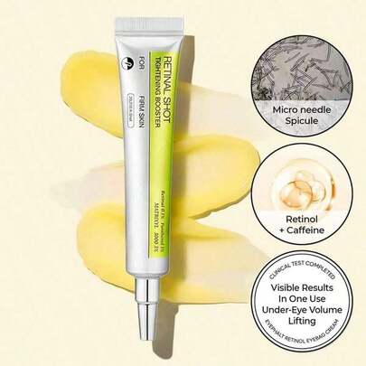 Retinol Under Eye Cream - Anti Aging Eye Cream For Dark Circles And Puffiness, Eye Bags, Wrinkles Fine Lines Skin Care Treatment Hydrates Moisturizes  Wrinkles, And Under-Eye Bags, Hydrating & Soothing Formula For Women PVQI