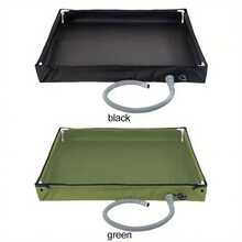 Portable Foldable Shower Tray, Designed With Drainage Hose, Made Of Durable PVC Material, Sturdy And Crush-Resistant, Lightweight And Space-Saving; Easy Installation Without Electricity, Suitable For Indoor And Outdoor Use Such As RV, Camping, Short Trips, And Home Temporary Use; Applicable For Bathroom, Yard, Backyard, Etc. Stable Structure, Easy To Set Up And Store, Essential Accessory For Outdoor Enthusiasts And Travelers - MultiWarna - View 9