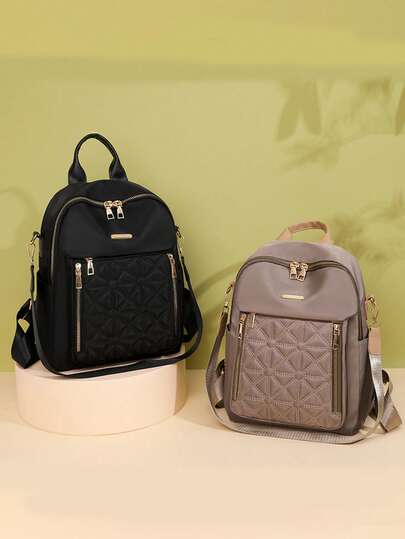 Ba lô nữ mới với dung tích lớn, lý tưởng cho du lịch và đi làm, kiểu dáng thời trang và đa năng, thích hợp đi chơi, đựng máy tính.