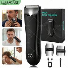 Multifunctional Men's Electric Body Hair Trimmer, USB Rechargeable 500mAh Professional Men's Electric Hair Clipper With Ceramic Blades, Includes 2 Limit Combs, Portable Men's Grooming Kit, Ideal Holiday Gift - Multicolor - View 1