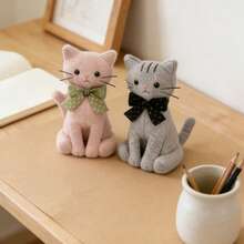 3pcs Cute Cat Doll Sewing Template, Reusable PET Template, Easy For Adult DIY Hobbyists And Beginners, Can Make Desktop And Home Decor, Perfect Gift For Couples Or Individuals - YK416 - View 6