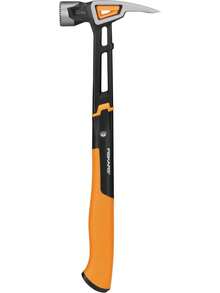 Zimmermannshammer IsoCore XXL zum Einschlagen der Nägel, Länge: 41, Gewicht: 1,02 kg, Schwarz/Orange, 1020216 - Universal XXL - Übersicht 9