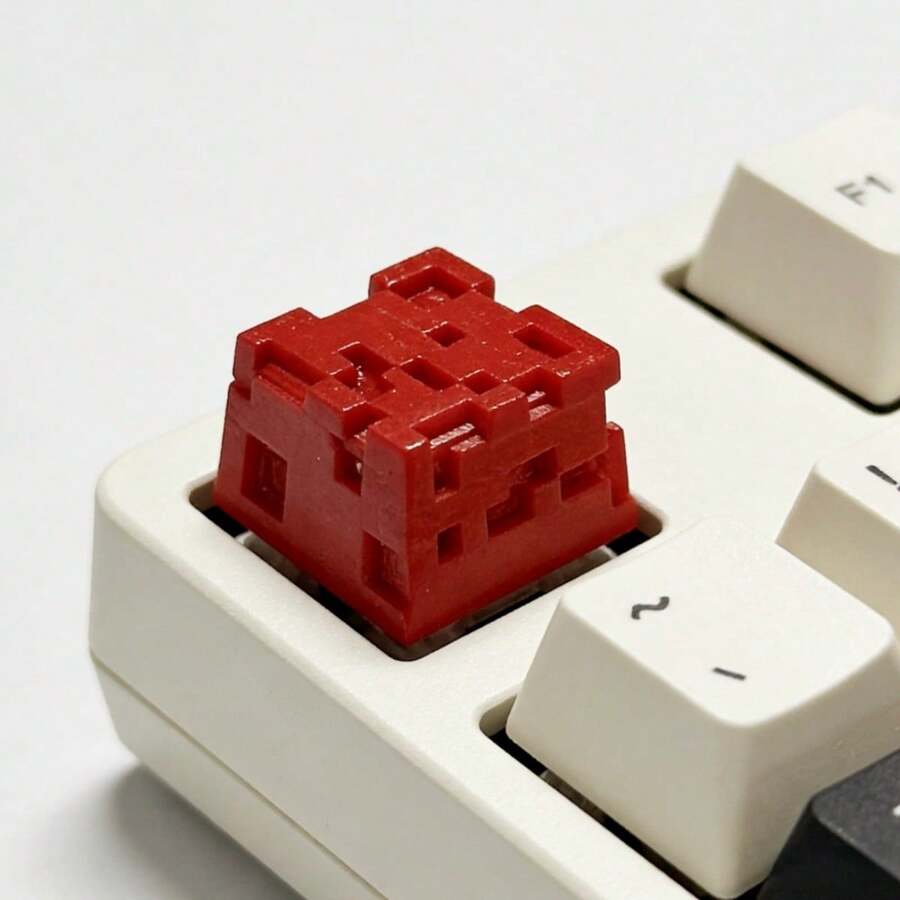 1pc 3D Resin Personalized Irregular Magic Keycaps For DIY Mechanical Keyboard, Cross-Axis Keyboard, Keycaps, Individual Keycaps - A Great Gift Option!