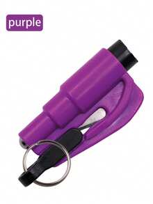 1个汽车安全锤，弹簧式紧急逃生工具，钢化玻璃车窗破碎器 - A - 查看 13