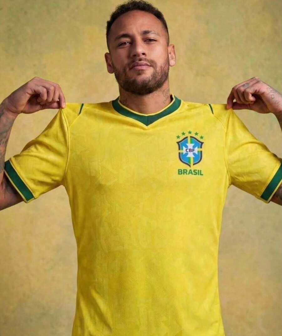 Brazil Yellow Jersey - New Release - Men's - Perfect Gift For Men. - 黃色 - 查看 1
