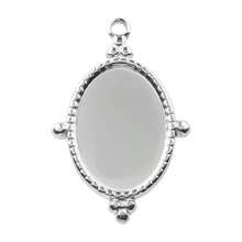 2pcs Assorted Geometric Shapes Including Rectangle, Circle, Oval, Square 304 Stainless Steel Pendant, Jewelry Making Charms, Suitable For DIY Photo, Stone, Resin Jewelry Trays And Bases, Vintage Personalized Accessories For Men And Women - Geometry - View 35