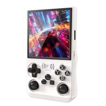GAMINJA ANS13 Handheld Video Game Console, 3500mAh Battery Capacity, Linux OS, 4-Inch IPS Screen, 720*720 Resolution, Portable Handheld Game Player, 64GB Storage, Pre-Loaded With 15,000+ Games, Supports Multiple Emulators, Multiplayer Connectivity - Multicolor - View 12