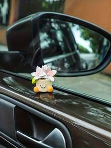 1pc Cute Car Accessories, Flower Car Decorations, Mini Center Console Ornaments, All Exuding A Sense Of Luxury. Center Console Accessories, Interior Accessories - Random Styles - View 2