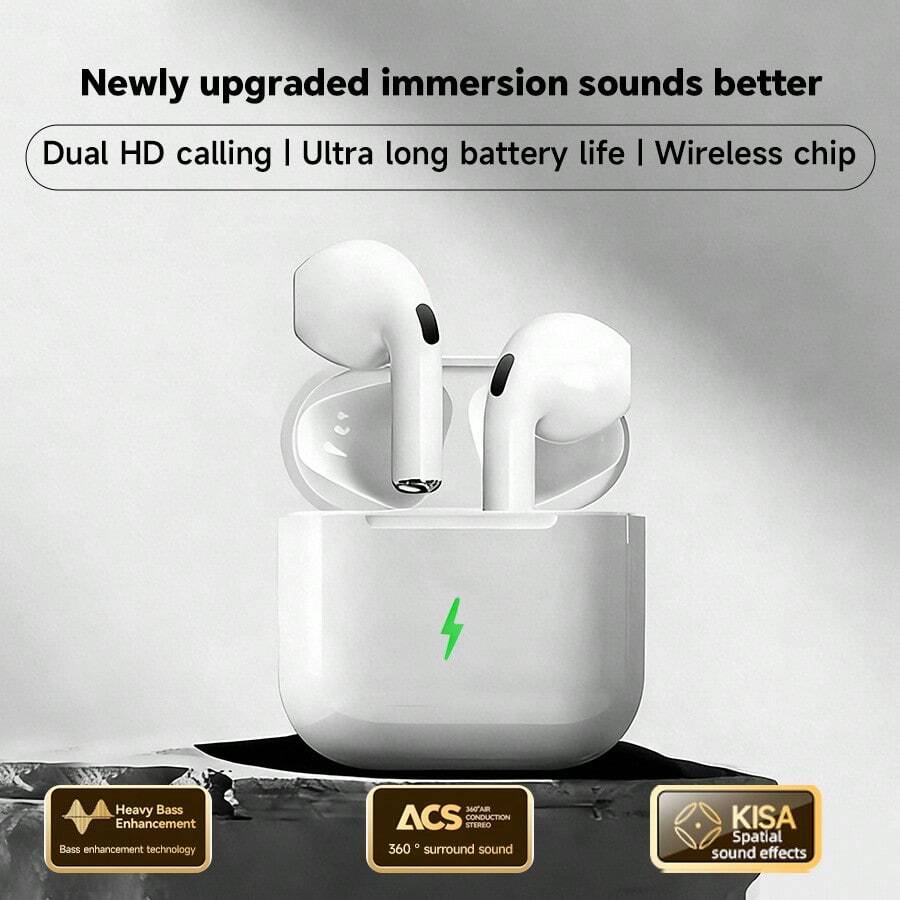 NEW SENYANG 2026 Neues Design Kabellose In-Ear Kopfhörer, Stereo HiFi Bass Ohrhörer, geeignet für Android/iOS Smartphones, Gaming, Sport, Geschenk