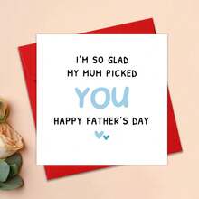 Father's Day Card (For A Stepfather) | Funny Father's Day Card | Congratulations | Stepfather Card | Card From Stepchildren | Cute Father's Day Card - View 8