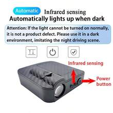 2Pcs LED Car Door Welcome Light,HD Projector Lamp For Most Vehicles,Car Accessories - For.d - View 2