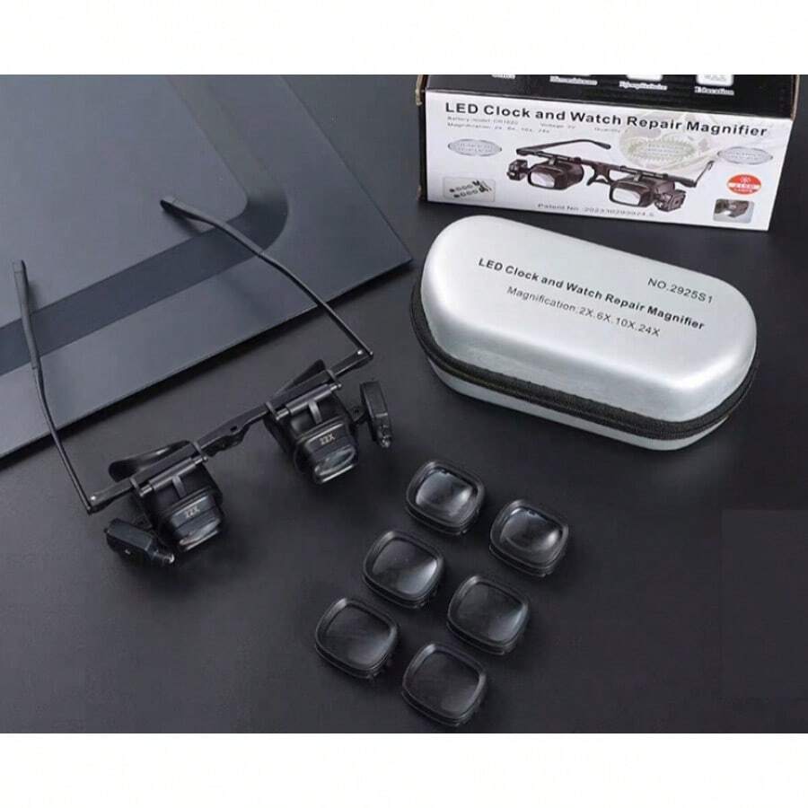 Magnifiers - 4 Sets Of Lenses [silver Bag] - View 1