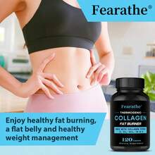 Multi Collagen 120 Capsule - Containing Apple Cider Vinegar And White Kidney Beans - Healthy Weight Management & Balanced Weight Loss Health - 1 chai - Xem 6