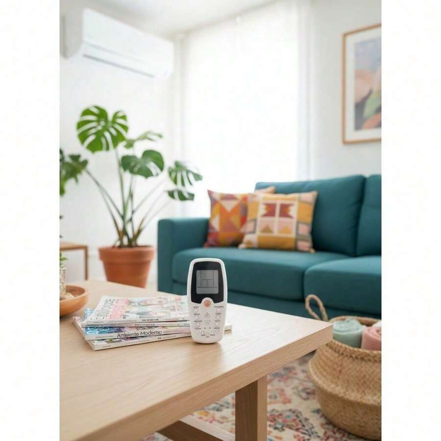 Universal Smart Home Remote Control Black Soft-Touch Durable SNY906 Universal Remote Control Home Automation Easy Setup Compatible With Multiple Devices Advanced Technology Design - White - View 1