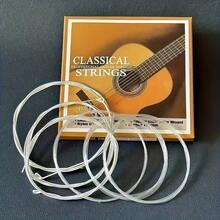 1 Set/2 Sets (1-6 Strings) Classical Guitar Nylon Strings, Clear And Bright Tone, Metal Wound Strings With Long Service Life, Resistant To Breaking, High Quality Durable Guitar Strings, Bass Guitar Accessories - Multicolor - View 11