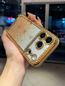 新款水钻亮片手机壳，兼容 17/16/15 Pro Max、14、13 - 彩色 - 查看 8