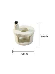 Nam châm tạo hiệu ứng mắt mèo tự xoay 3 trong 1 phiên bản nâng cấp màu trắng hồng, 4 hiệu ứng, thích hợp cho người mới bắt đầu: hiệu ứng mắt mèo ánh sáng/hạt thủy tinh/kim loại/kiểu Pháp. - Nhiều màu - Xem 8