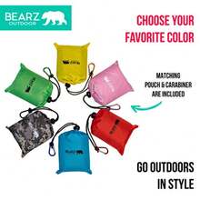 Pocket Blanket - Beach Blanket Waterproof Sandproof Picnic Blankets Waterproof Foldable Lightweight and Compact for Hiking Camping Travel Festival Accessories - Camuflaje digital - Ver 6