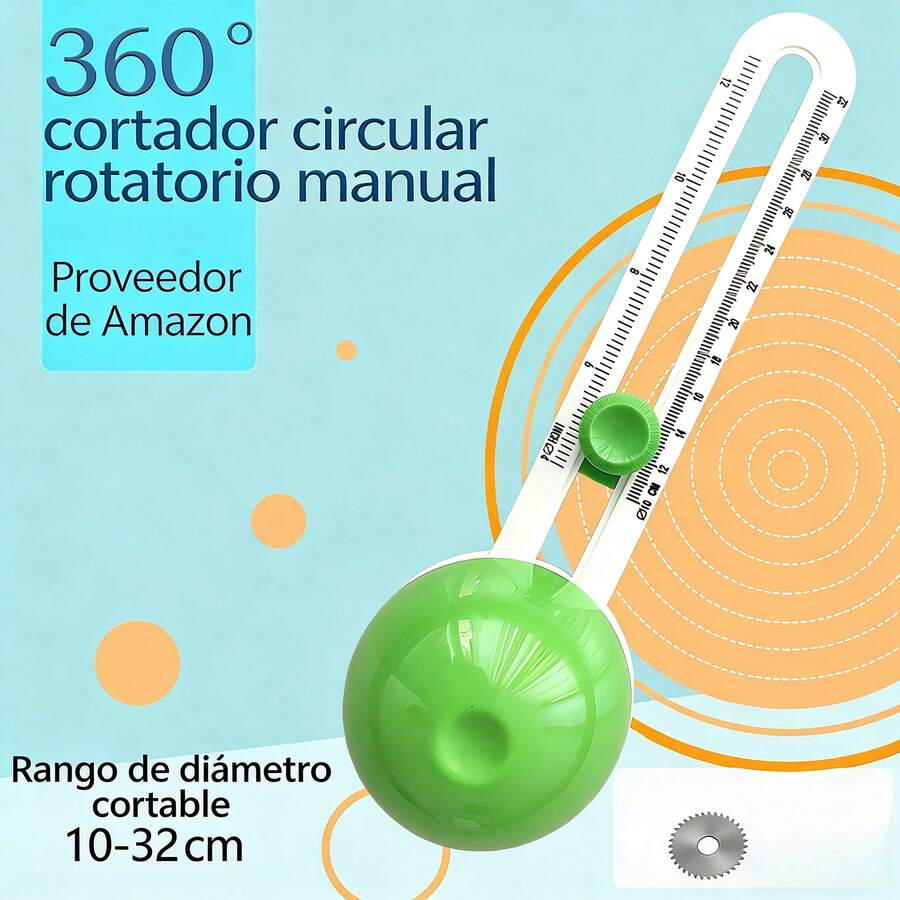 Adjustable Circle Cutter – Circular Cutting Tool For Wood, Plastic, Plaster And DIY, Professional Precision - A - 查看 1