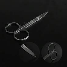 ATOMUS 1 Set Professional Manicure Kit, Includes Nail Clippers & Pedicure Tools, Stainless Steel Material, Women Nail Care Set, Suitable For Salon Or Home Use - Silver - View 2