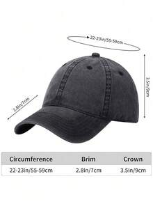 1顶“ARGENTINA”星形印花男女通用棒球帽，休闲棒球帽，可调节后扣，团队棒球帽，卡车帽，适合日常出行、团队建设、野餐、露营、徒步旅行、旅游和度假 - 多色 - 查看 7