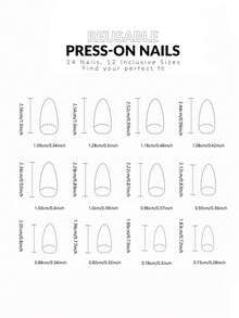 Create Your New Nail Look With 24pcs Medium Almond Press-On Nails! Elegant Retro Cloud White Wide French Fashionable Polka Dot Design, Classic Daily Black And White Contrasting Polka Dot Pattern, Full Cover Fake Nails, Suitable For Women And Girls. Includes 1 Adhesive Tab And 1 Mini Gel Tab. Shipped Randomly. - White - View 6