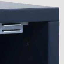 (=WF290543AAB) Nightstand, Bedside Table, Side Table, Navy Blue, Sofa Table Suitable For Any Bed & Bedroom - H50/W35/D35 Cm - Blue - View 11