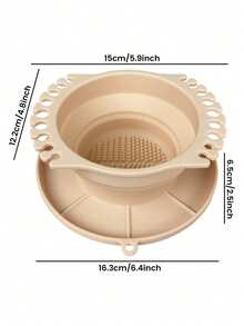1pc Makeup Brush Cleaner, Professional Makeup Tool, Portable Foldable Silicone Material, High-Quality Silicone, Deep Cleaning For Foundation Brush, Eyeshadow Brush, Blush Brush And Sponge, Multi-Purpose For Daily Use And Travel Essential, Valentine's Day Gift, Affordable, Travel Makeup Brush, Women's Gift, Makeup Artist, Professional Makeup Set, For Cleaning And Drying Makeup Brushes. Home, Life, Household Cleaning And Personal Care, Makeup Brush Cleaning And Drying Tool. - Multicolor - View 11