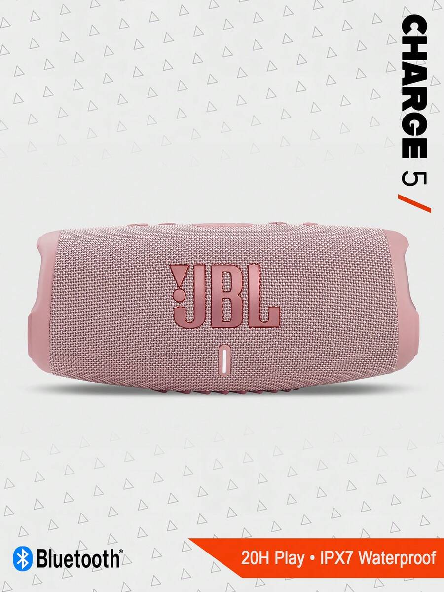 JBL Speaker Bluetooth Portabel Charge 5, Tahan Air & Debu IP67, Daya Tahan Baterai 20 Jam, Power Bank Terintegrasi, Bass yang Kuat, Cocok untuk Perjalanan Luar Ruangan & Pesta