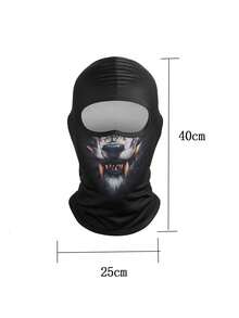Mặt nạ in hình động vật 3D unisex (1 cái/2 cái), mũ đội đầu thể thao dưới nước ngoài trời, chống tia UV (mèo, chó), thích hợp sử dụng hàng ngày, du lịch, leo núi, trượt tuyết, đạp xe, câu cá. - Nhiều màu - Xem 10