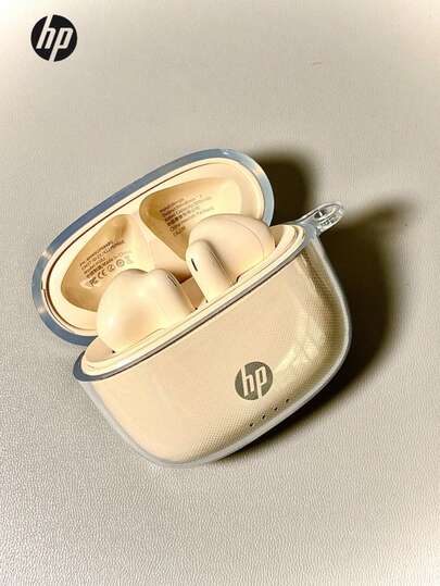  HP Bluetooth 5.4 Wireless Earbuds With Silicone Lanyard, 30H Playtime, Mini Lightweight Headphones With Mic, For IPhone Android Gaming, Christmas Gift