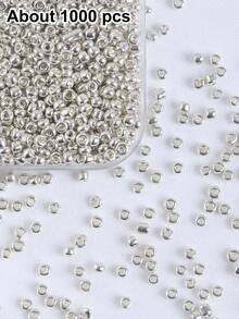 3mm Cuentas de Semilla, 27 Colores de Cuentas de Semilla de Vidrio para Hacer Joyería, Pequeñas Cuentas Artesanales para Hacer Pulseras, Hacer Joyería DIY Pulsera Collar - Talón - Ver 11