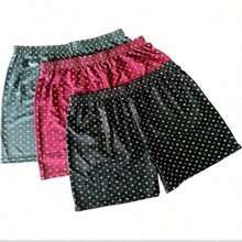 Short de Liganete Masculino Estampado Samba Canção Verão Fresquinho Qualidade e Conforto - Multicolorido - Visão 3