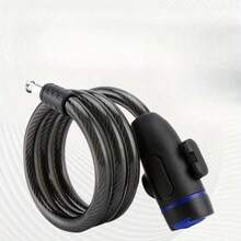 1个重型防盗自行车锁，耐用不锈钢材质，84厘米/33.07英寸通用安全锁，带2把钥匙，防撬安全锁，适用于自行车、摩托车等骑行配件 - 自行車鎖 - 查看 14