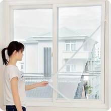 Màn chống muỗi tự dính dễ lắp đặt cho cửa sổ, lưới vô hình cho phòng ngủ và phòng khách, thiết kế tự dính có thể điều chỉnh với móc chắc chắn, ngăn muỗi, ruồi và nhện, vải lưới bền chắc, giải pháp thay thế màn chống muỗi cho giường ngủ. - Nhiều kiểu dáng - Xem 6