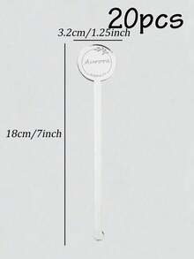 1/2pcs Customized Text Wedding Wine Bottle Stoppers, With Text And Date, With Photo, Valentine's Day Party Favors, 4 Styles: Diamond/Heart/Round/Square, Housewarming Gift, Custom Wedding Favors For Guests - Multicolor - View 13