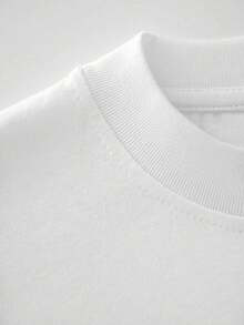 Pink Flame Star Double Sided Vintage T Shirt Retro Street Graphic Tee  Portrait Digital Printed Short Sleeve T Shirt Men's Summer Comfortable Unisex Gift - 白色 - 查看 6