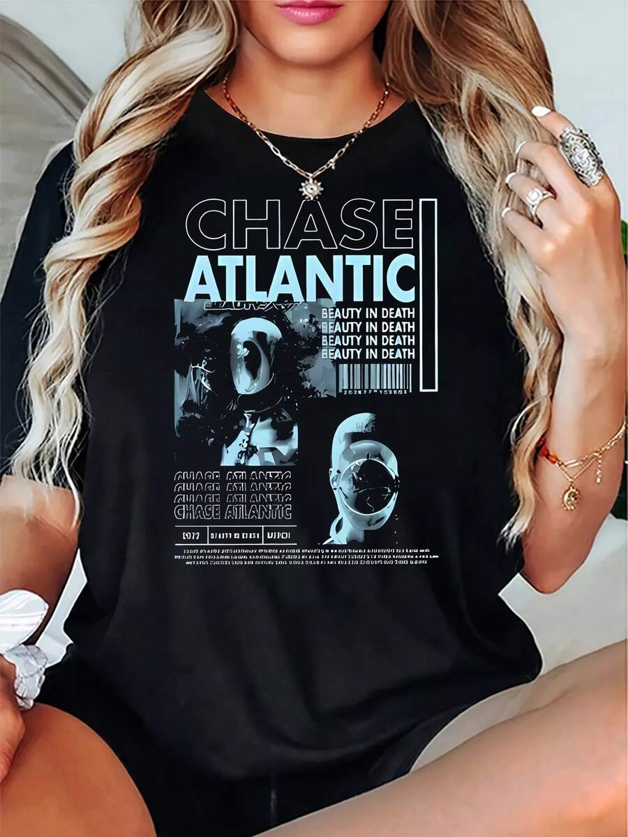 Chase Atlantic Concert Tour 2024 Shirt Concert Adult Size S To 5XL - 黑色 - 查看 1