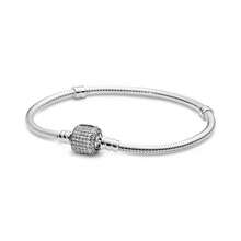 Best-Selling 925 Sterling Silver Heart-Shaped Angel Wing & Snake Bone Bracelet! Suitable For Original DIY Bracelets, Women's Birthday, Wedding, Fashion Jewelry Gift - Silver - View 5