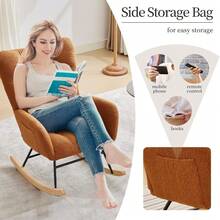 Baby Gliders, Ottomans & Rocking Chairs - Brown - View 6