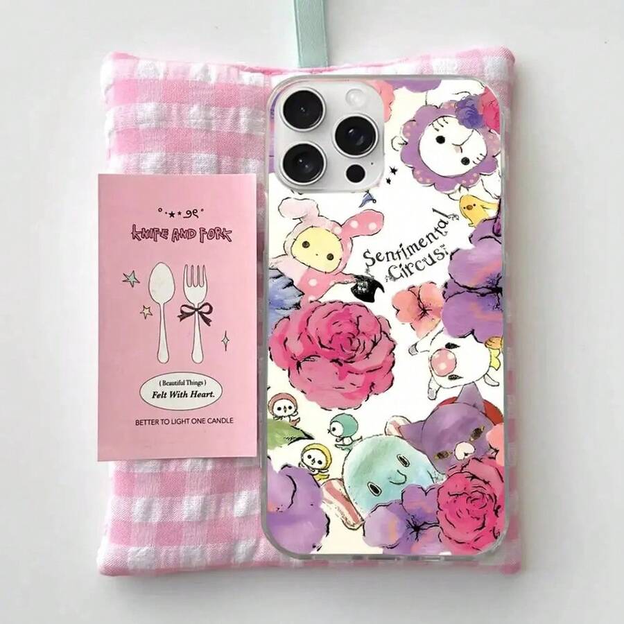 Funda para teléfono Anime S-Sentimental C-Circus compatible con Phone17161514131211PlusProMax, acabado satinado brillante, 17air - z7 - Ver 1