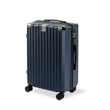 Suitcase, Carry Case, Small Size, With Stopper, Corner Pads, Shockproof, USB Port, Smartphone Stand, Cup Holder, Hook, Silent, 360 Degree Rotation, Double Casters, Lightweight, Multiple Storage Pockets, Combination Lock, Overseas, Domestic, Travel, School Trip, Sc307 - 藍色 - 查看 14