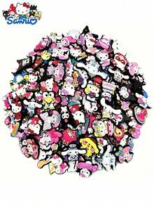 SANRIO Bộ 10/20/30/50 chiếc mặt dây chuyền hình giày bằng nhựa cổ điển, tự làm mặt dây chuyền hình giày, thiết kế hoạt hình thời trang, thích hợp để trang trí phụ kiện tóc, điện thoại, túi xách, giày dép, ba lô, ngẫu nhiên 10/20/30/50/100 chiếc, áp dụng cho giày dép, dép xăng đan, vòng tay, vòng đeo tay, quà tặng dự tiệc, quà tốt nghiệp, quà sinh nhật, các bạn nữ sẽ rất thích! - Nhiều màu - Xem 1