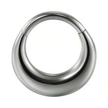 1 pieza Clicker de septum en forma de luna de acero inoxidable, joyería de septum en forma de serpiente/corazón de 16G, pendientes espirales delicados para mujeres - Multicolor - Ver 25