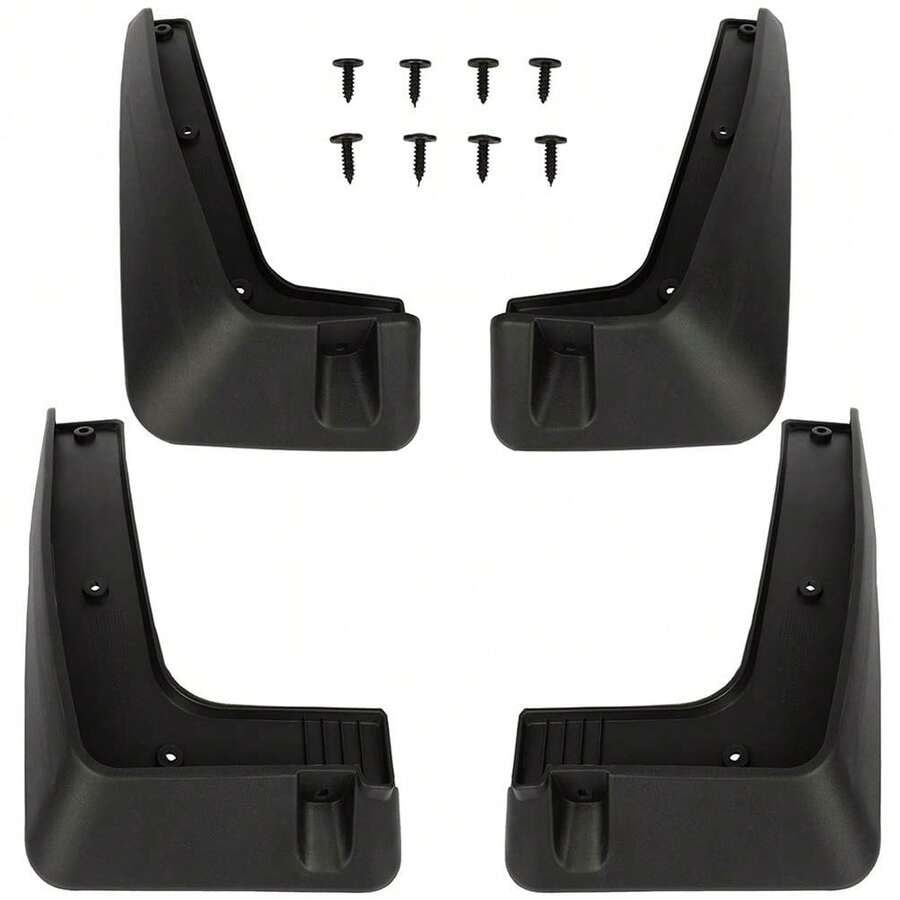 GCCSJ Mudguards,Mud Flaps, Front Rear Mud Flaps Splash Guards Fit For Kia For Sportage 2.0L L4 2017-2020,For Kia For Sportage 2.4L L4 2017-2020 Mud Guards,Made Of PVC, Waterproof, Sandproof, Wear-Resistant, And Scratch-Resistant. Easy To Install. Automotive Parts. - 4PCS - View 1