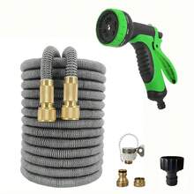 GOUN HOSE 花园水管 3倍可伸缩浇水软管 高压柔性洗车浇水花园灌溉软管 - A - 查看 16