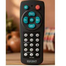 Universal Remote Control, Black, With Soft And Durable Buttons. Universal Remote Control For Electronics. Ergonomic Design And Wide Compatibility. High-Quality Universal Electronic Remote Control. - Übersicht 7