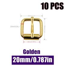 HSDOUBLE 10 chiếc khóa lăn kim loại, khóa thắt lưng, móc bấm, phụ kiện đồ da, túi xách, giày dép, vòng cổ chó. - 10 CÁI - Xem 13