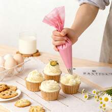 50/30/22 pezzi Sacchetti monouso per decorazione extra grandi e spessi da 21 pollici, sacchetti per pasticceria e glassatura per biscotti, cupcake, torte e dessert, per il ritorno a scuola - Multicolore - Visualizzare 2